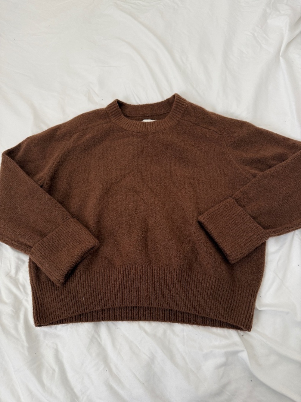 Abercrombie & fitch brown sweater   size medium   details: -perfect condition  -